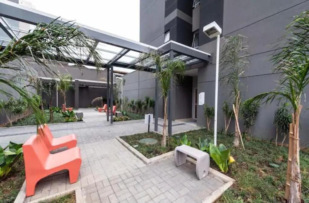 Refinado Studio No Bras Com Piscina/Metro Bras São Paulo Luaran gambar