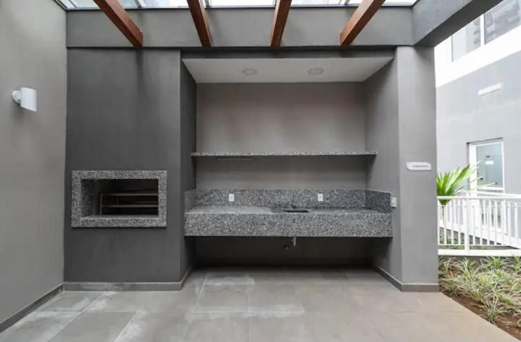Refinado Studio No Bras Com Piscina/Metro Bras São Paulo Luaran gambar